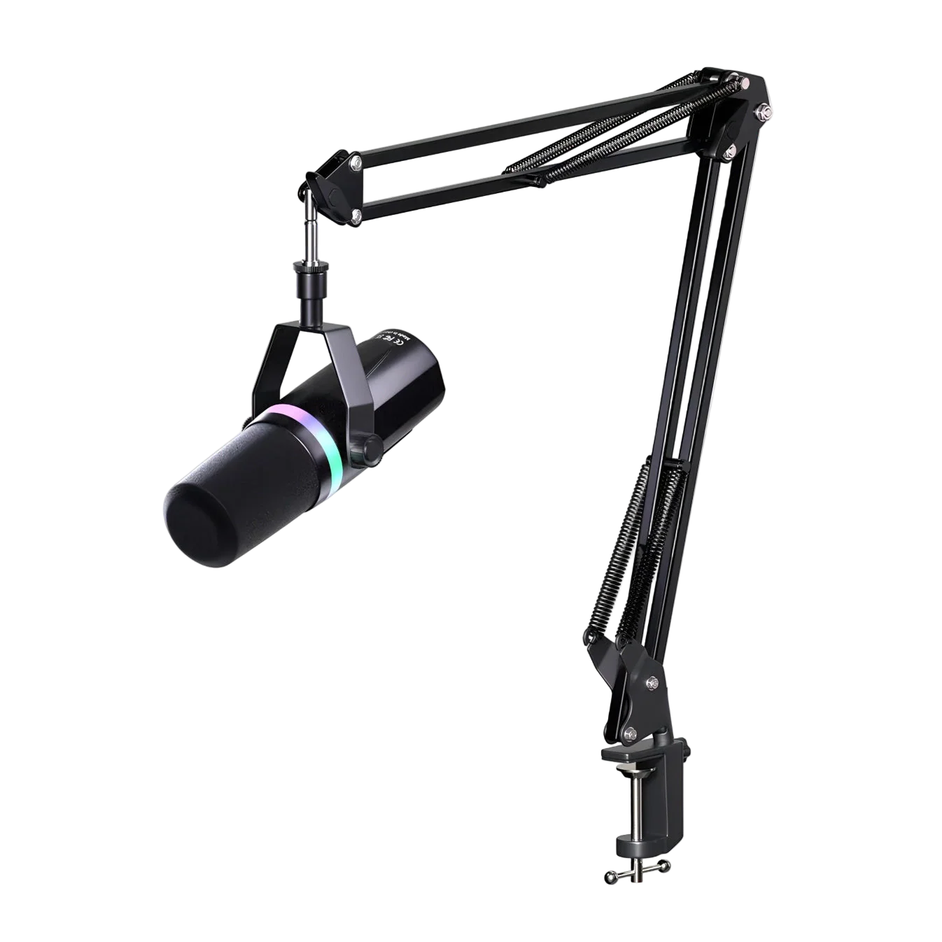 Danxon Mikrofon with a black adjustable arm on a white background