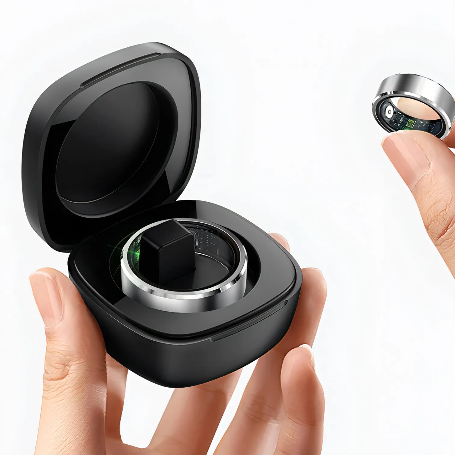 Norwiss Smart Ring Stylische Ladestation mit langer Laufzeit